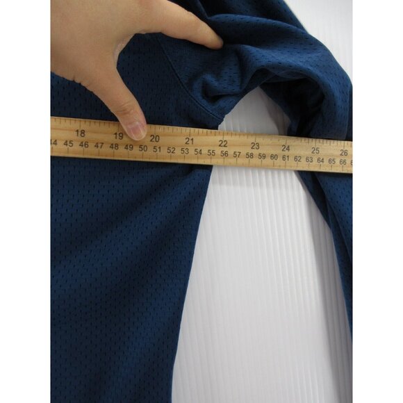 VINTAGE Nike Jacket Boys Kid Medium Track Coat Warm Up Soccer Mesh Full Zip - Picture 6 of 11